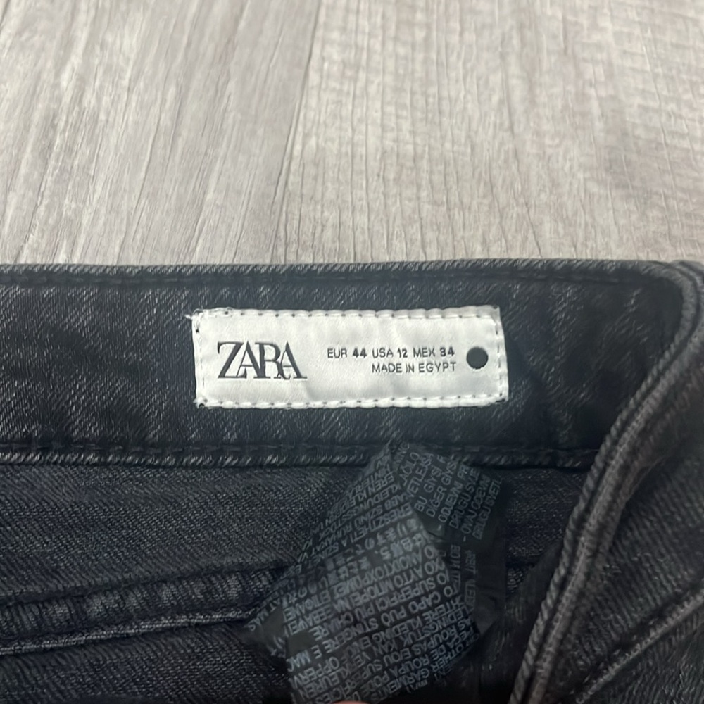 🖤Zara Black denim jeans🖤 - Picture 5 of 7